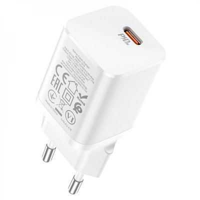 Сетевое зарядное устройство Hoco N19 Rigorous PD25W White N19 фото