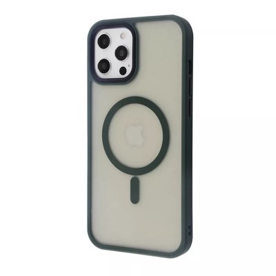 Чохол WAVE Matte Insane Case with MagSafe iPhone 12 Pro Max Green 451120015 фото