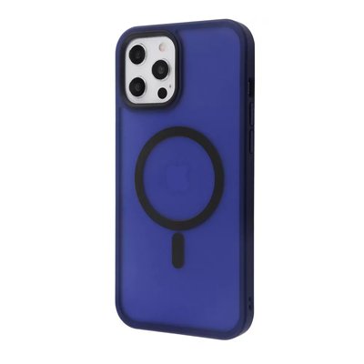 Чохол WAVE Matte Insane Case with MagSafe iPhone 12 Pro Max Midnight Blue 451120016 фото