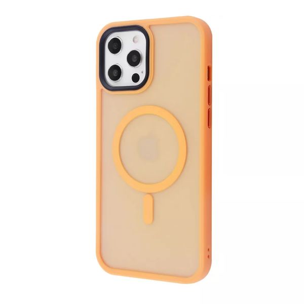 Чехол WAVE Matte Insane Case with MagSafe iPhone 12 Pro Max Orange 451120024 фото