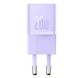 Сетевое зарядное устройство Baseus GaN5 Fast Charger (mini) 1C 20W Purple 449160011 фото