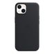 Чохол Apple iPhone 13 Leather Case with MagSafe - Midnight (MM183) MM183 фото 1