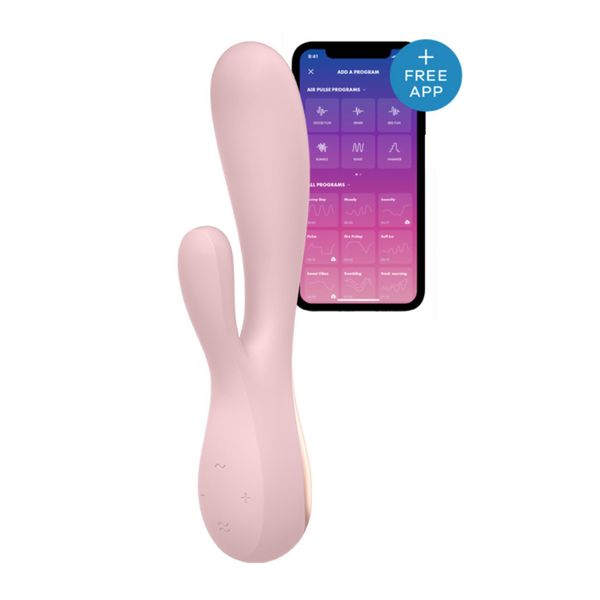 Rabbit-вібратор Satisfyer Mono Flex Pink T360124 фото