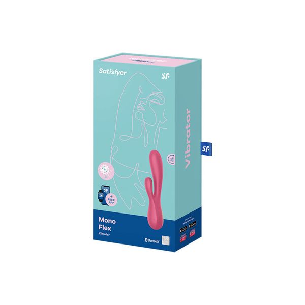 Rabbit-вибратор Satisfyer Mono Flex Red T360111 фото