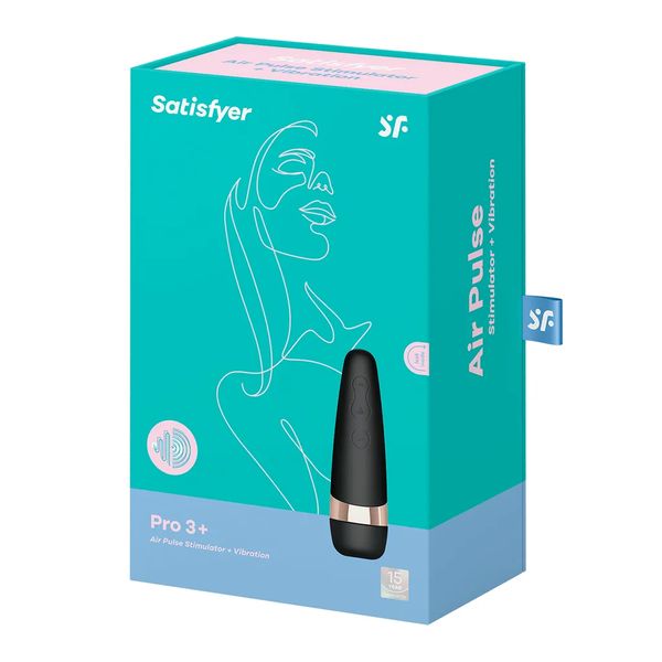 Кліторальний вакуумний вібратор Satisfyer Pro 3 Vibration SO2304 фото