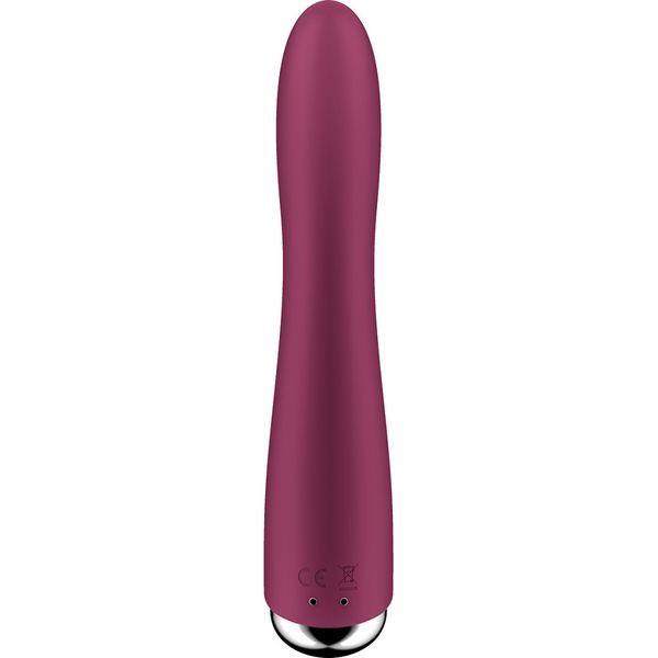 Вібратор Satisfyer Spinning Vibe 1 Burgundy D-237580 фото