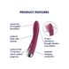 Вибратор Satisfyer Spinning Vibe 1 Burgundy D-237580 фото 6