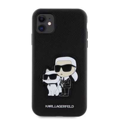 Чехол Karl Lagerfeld PU Saffiano Karl and Choupette NFT для Apple iPhone 11 KLHCN61SANKCPK фото