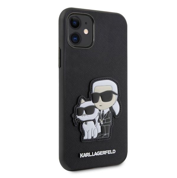 Чохол Karl Lagerfeld PU Saffiano Karl and Choupette NFT для Apple iPhone 11 KLHCN61SANKCPK фото