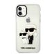 Чехол Karl Lagerfeld IML Glitter Karl and Choupette NFT для Apple iPhone 11 KLHCN61HNKCTGT фото 1