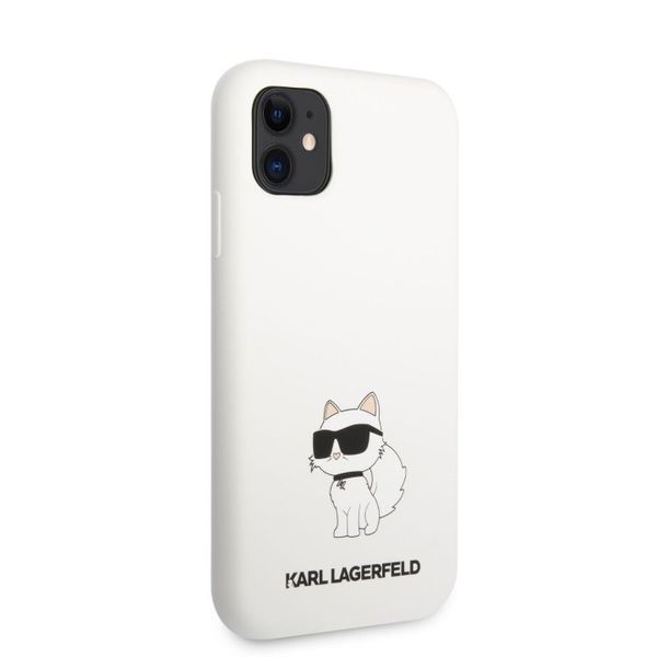 Чохол Karl Lagerfeld Liquid Silicone Choupette NFT для Apple iPhone 11 KLHCN61SNCHBCH фото