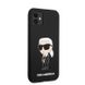 Чохол Karl Lagerfeld Liquid Silicone Ikonik NFT для Apple iPhone 11 KLHCN61SNIKBCK фото 2