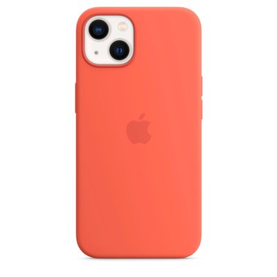 Чохол Apple iPhone 13 Silicone Case with MagSafe - Nectarine (MN643) MN643 фото