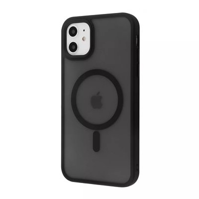 Чохол WAVE Matte Insane Case with MagSafe iPhone 11 Black 451100001 фото