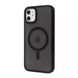 Чохол WAVE Matte Insane Case with MagSafe iPhone 11 Black 451100001 фото 1