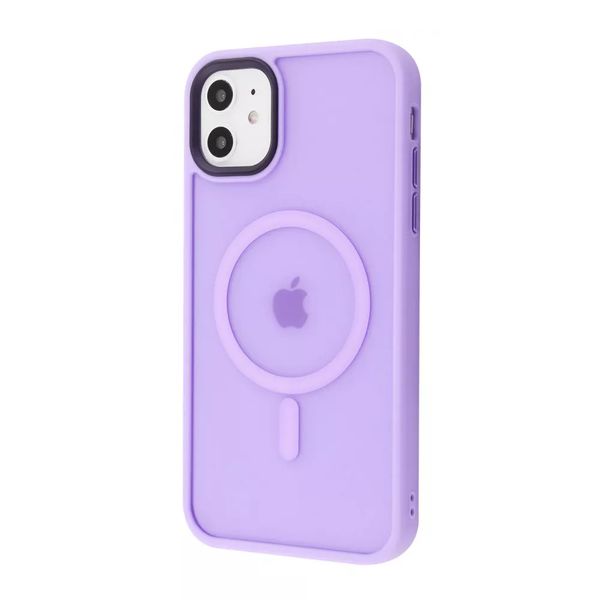 Чохол WAVE Matte Insane Case with MagSafe iPhone 11 Light Purple 451100008 фото