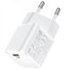 Сетевое зарядное устройство Hoco N10 Starter Single Port PD20W Charger White N10  фото 2