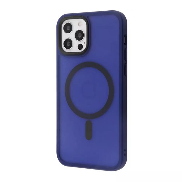 Чехол WAVE Matte Insane Case with MagSafe iPhone 12/12 Pro Midnight Blue 451110016 фото