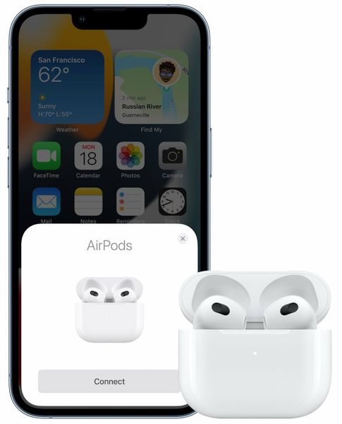 Наушники Apple AirPods 3rd generation (MME73) MME73 фото