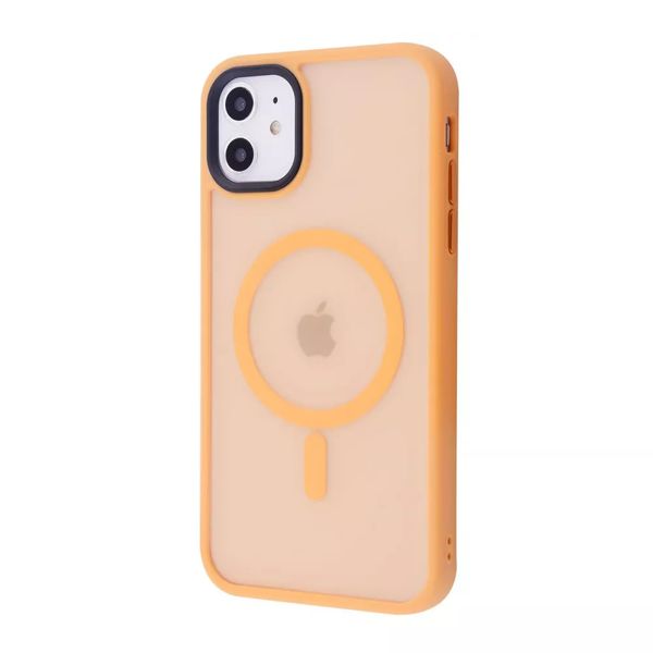 Чохол WAVE Matte Insane Case with MagSafe iPhone 11 Orange 451100024 фото