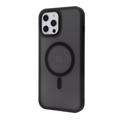 Чохол WAVE Matte Insane Case with MagSafe iPhone 12 Pro Max Black 451120001 фото