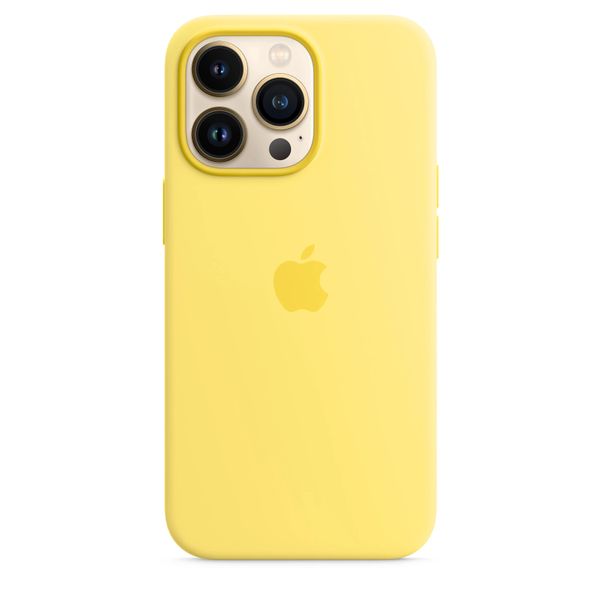 Чехол Apple iPhone 13 Pro Silicone Case with MagSafe - Lemon Zest (MN663) MN663 фото